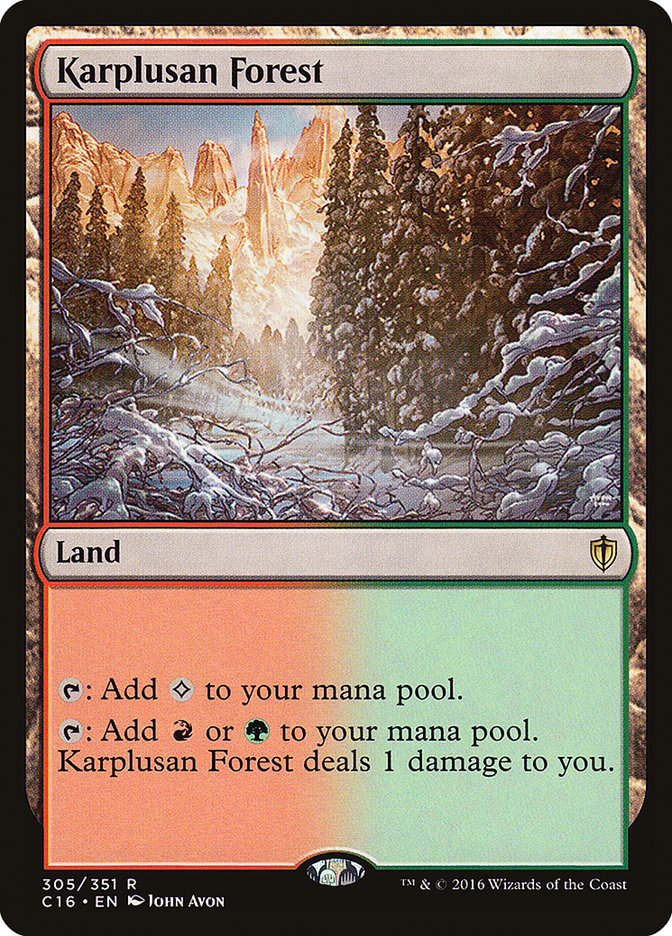 カープルーザンの森/Karplusan Forest 4枚セット ICE MTG Karplusan Forest [ICE] 【BIGWEB | MTG】日本最大級の激安