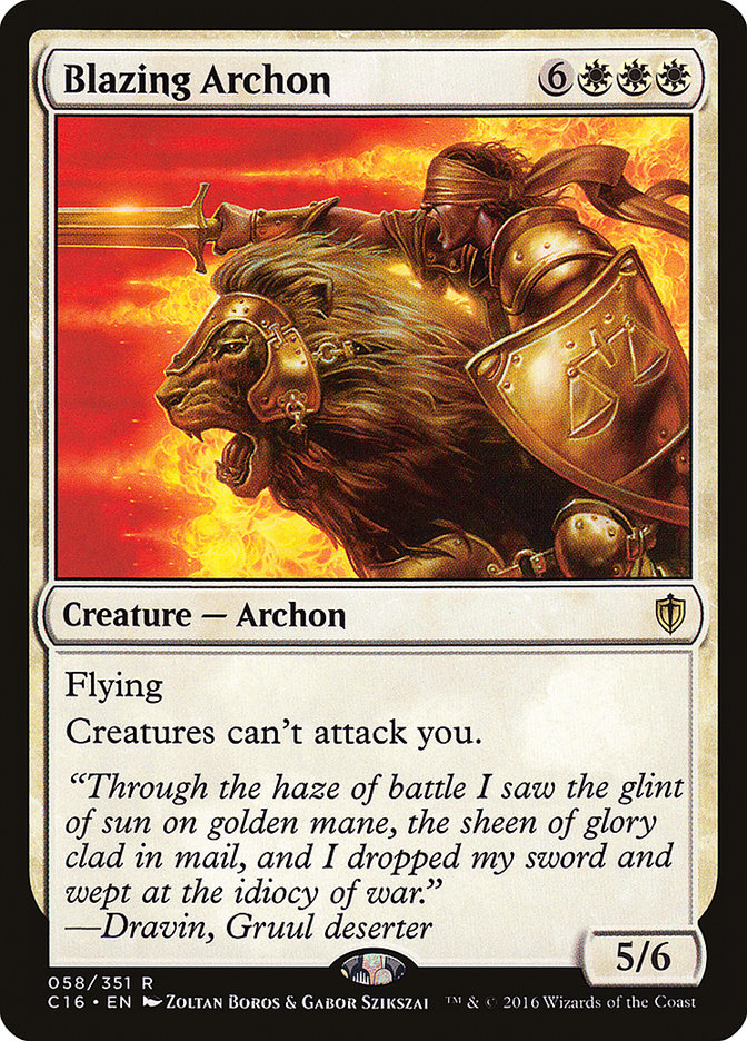 【Archon　】MTGシングルカードおまとめ37枚 BlazingArchon__59328.