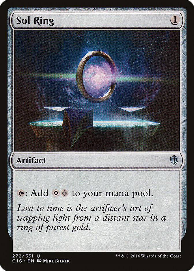 マジック：ザ・ギャザリング - マジックザギャザリング　sol ring 2016 Sol Ring | Commander 2016 | Star City Games