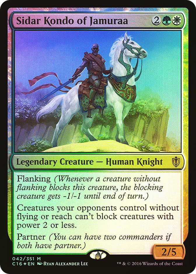 Sidar Kondo of Jamuraa | Commander 2016 | Star City Games