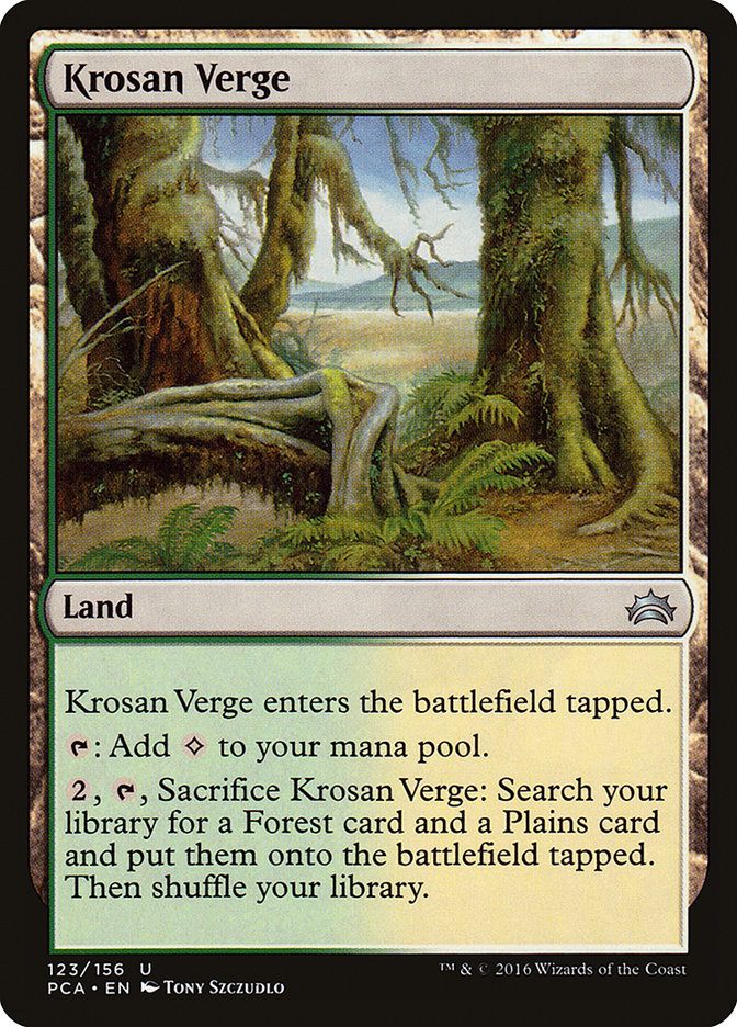 Krosan Verge | Planechase Anthology | Star City Games