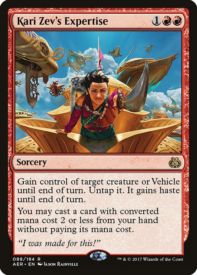 Kari Zev's Expertise | Aether Revolt | Star City Games