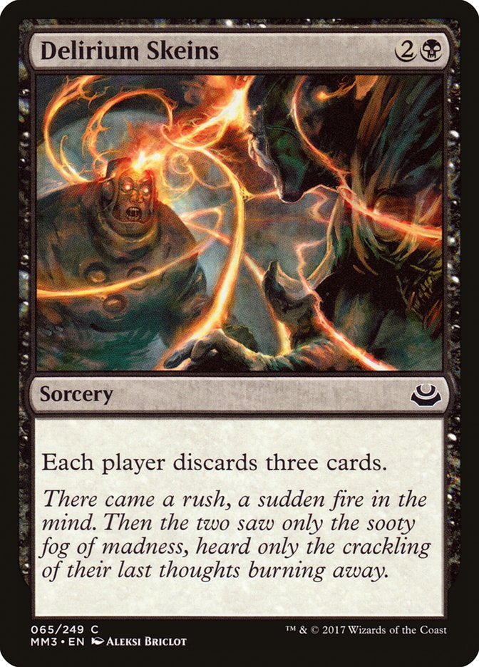 delirium mtg card 1x Skeins x1 LP Dissension MTG Delirium - All cards