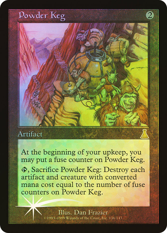 Powder Keg 火薬樽　foil mtg PowderKeg__64485.1651608756.