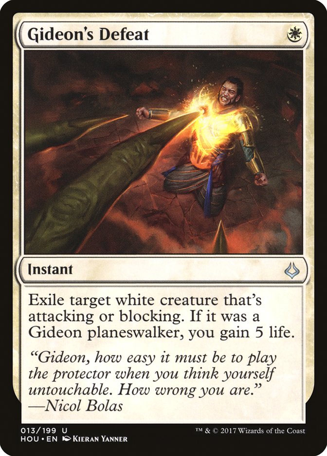 defeat cards mtg Magic the Gathering [159] HOUR OF DEVASTATION Single Card