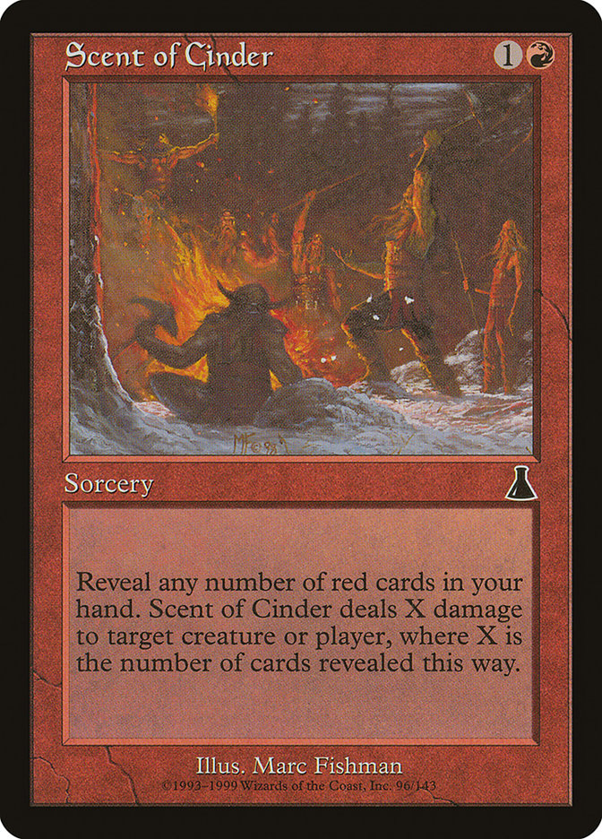 Scent of Cinder | Urza's Destiny | Star City Games