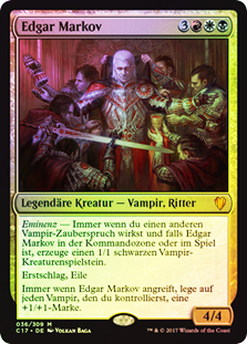 Edgar Markov | Commander 2017 - German | Star City Games