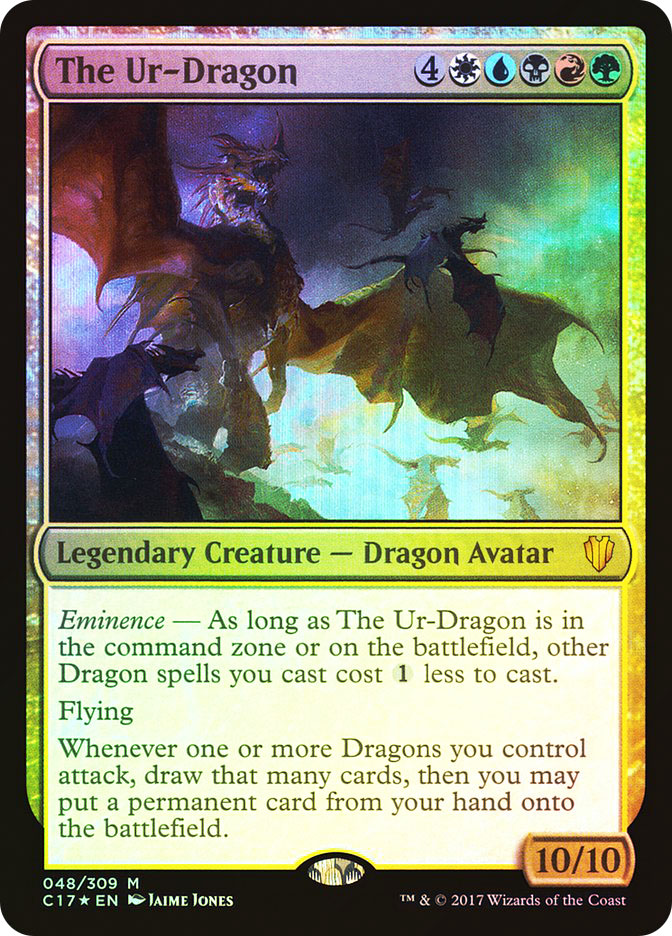 mtg commander dragon precon Ur Dragon Precon Deck