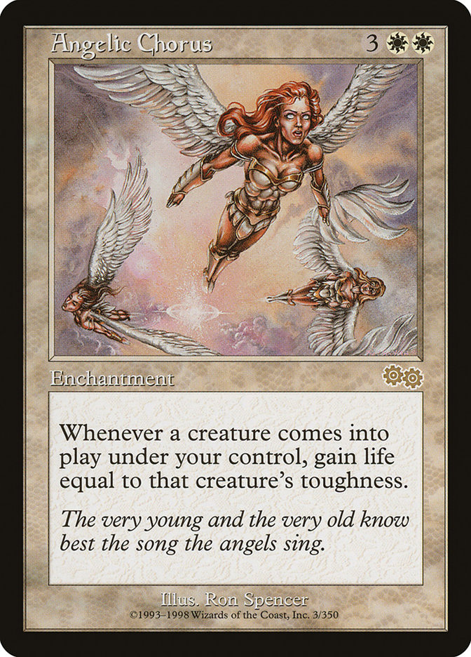 Angelic Chorus | Urza's Saga | Star City Games