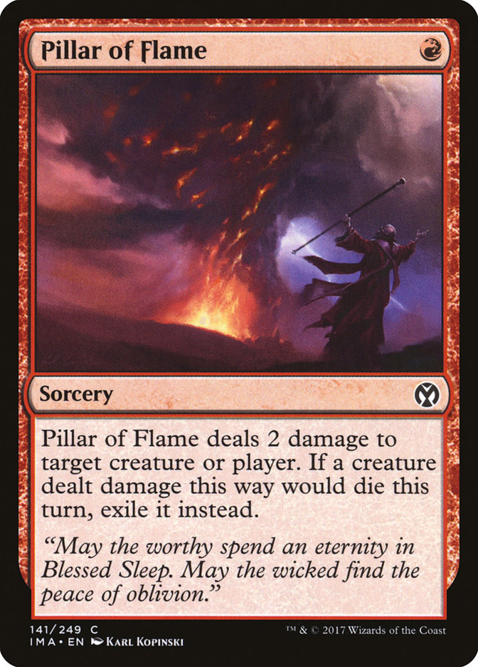 Pillar of Flame | Iconic Masters | Star City Games