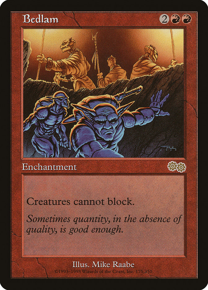 Bedlam | Urza's Saga | Star City Games