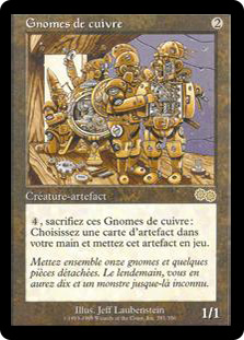Copper Gnomes | Urza's Saga - French | Star City Games