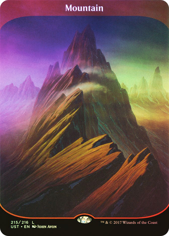 【Mountain /山】 john avon アートプリント 複製原画 MTG MTG アートプリント アーティストシリーズ＜John Avon