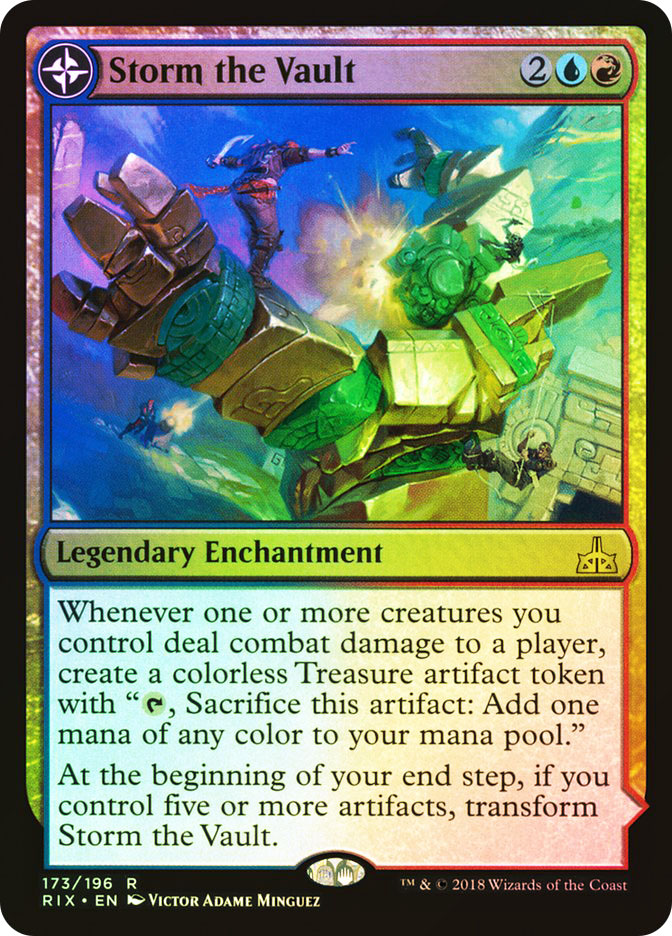 Storm the Vault // Vault of Catlacan | Rivals of Ixalan | Star