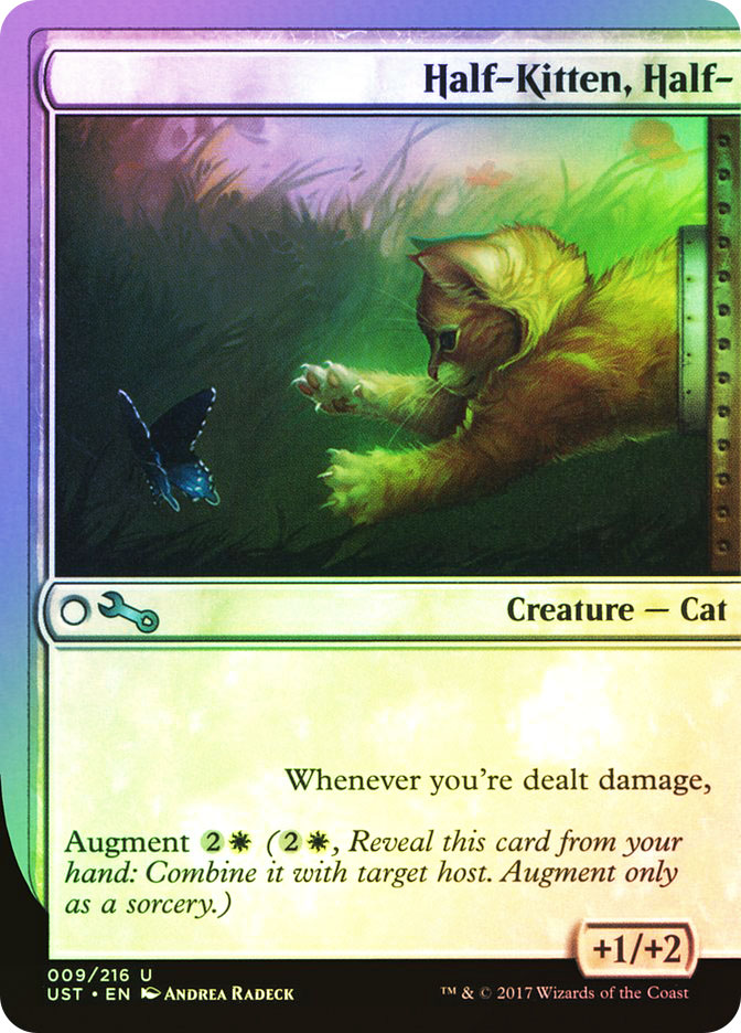 Magic the Gathering [167] UNSTABLE Single Card - 009/216 : Half-Kitten, Half-