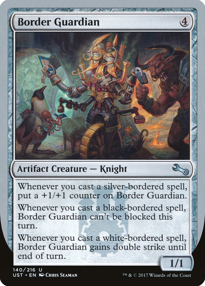 full borders cards mtg Decks & More Compatible with Magic The Gathering: 100 Vintage White Border Basic Lands - 20 Swamp, Mountain, Forest, Plains, Island Whenever you cast a white mtg card border Identifier: Cards