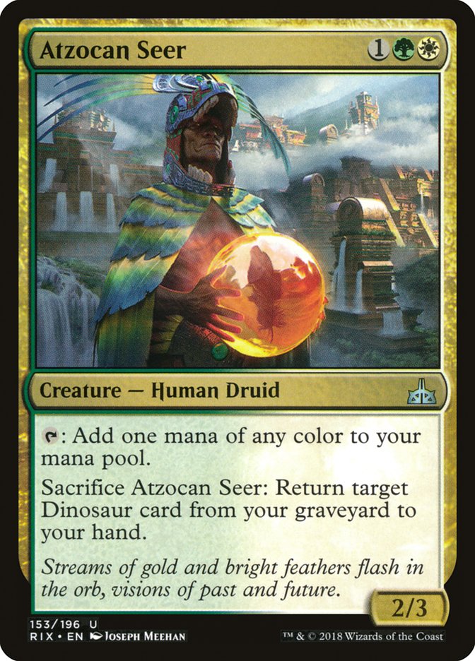 Atzocan Seer | Rivals of Ixalan | Star City Games
