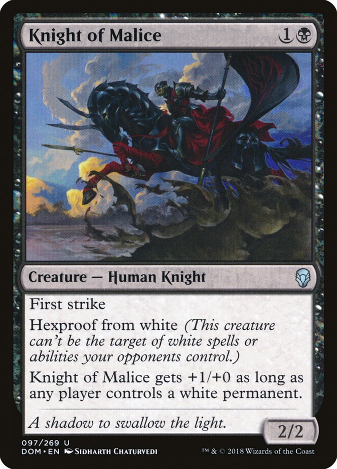 Knight of Malice | Dominaria | Star City Games