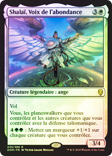 Shalai, Voice of Plenty | Dominaria - French | Star City Games