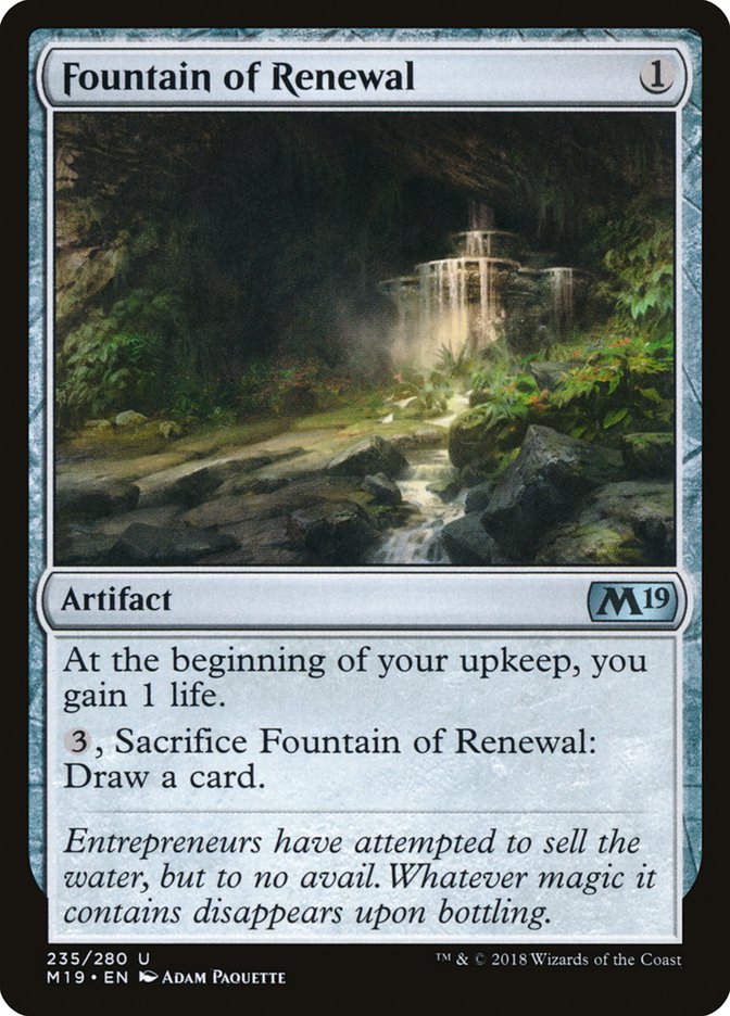 MTG(英)若返りの泉 / Fountain of Youth【5ED】 MTG(英)若返りの泉 / Fountain of Youth【5ED】 Fountain of