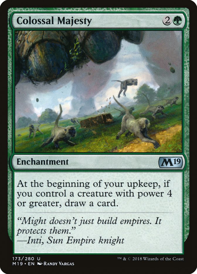 mtg m19 cards Magic: The Gathering - Immortal Phoenix - Core Set 2019 draw two cards instead Vivien Reid (Core Set 2019)