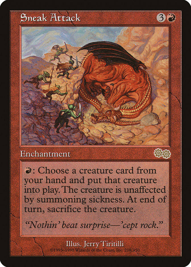 Sneak Attack | Urza's Saga | Star City Games