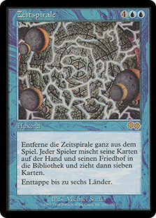 MTG  時のらせん   Time Spiral Amazon.com: Magic The Gathering - Time Spiral - Urza's Saga