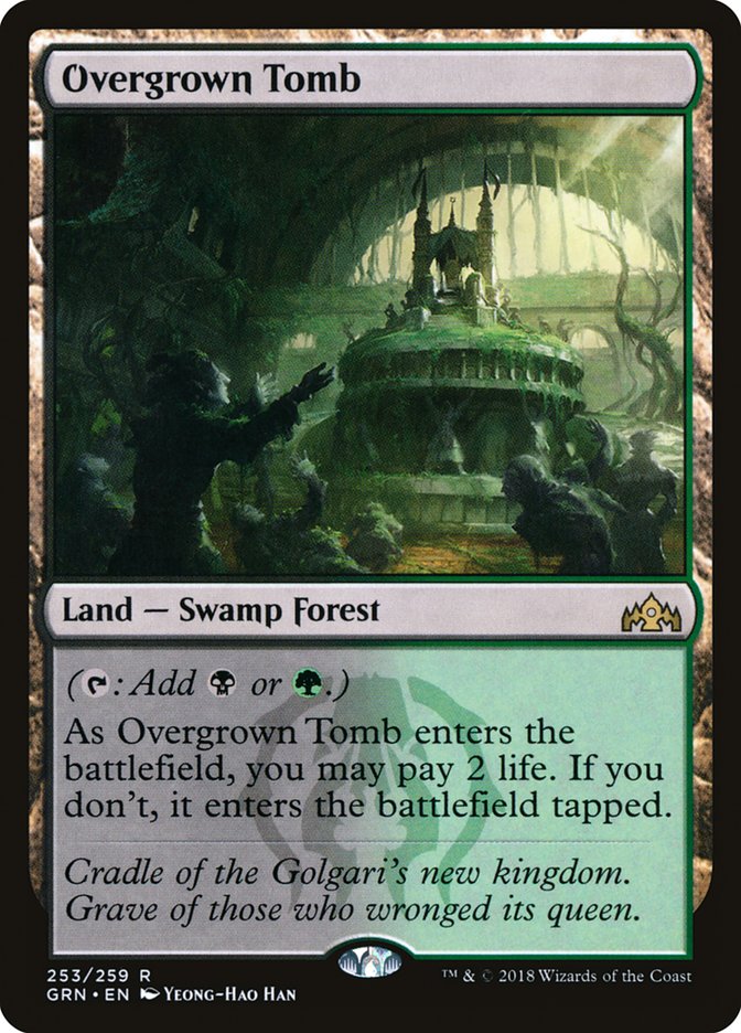 美品 mtg 初版foil「RAV」草むした墓/Overgrown ラヴニカ 美品 mtg 初版foil「RAV」草むした墓/Overgrown ラヴニカ Foil】《草む