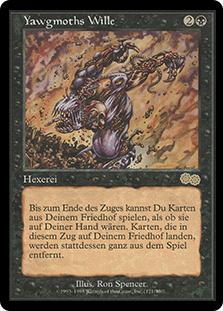 Yawgmoth's Will | Urza's Saga - German | Star City Games