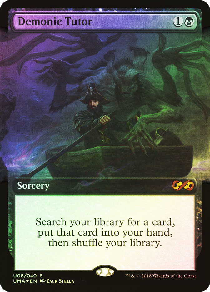 MTG 悪魔の教示者　英語　foil 拡張　Demonic Tutor 6871cf017e5a6103.jpeg