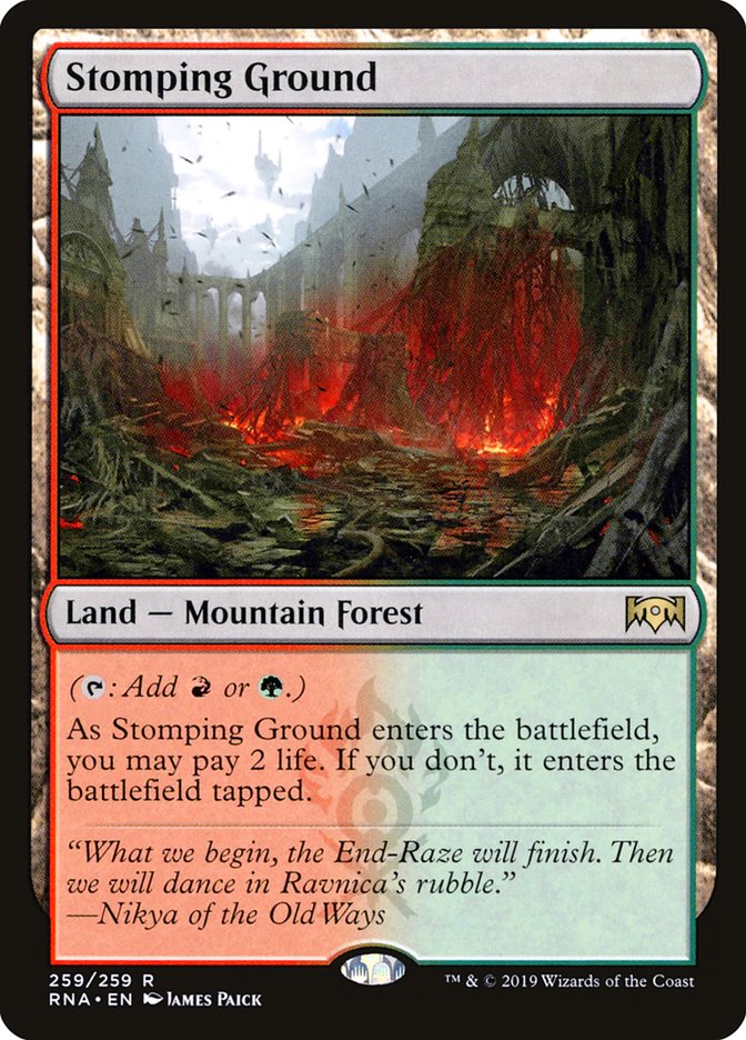 Stomping Ground | Ravnica Allegiance | Star City Games