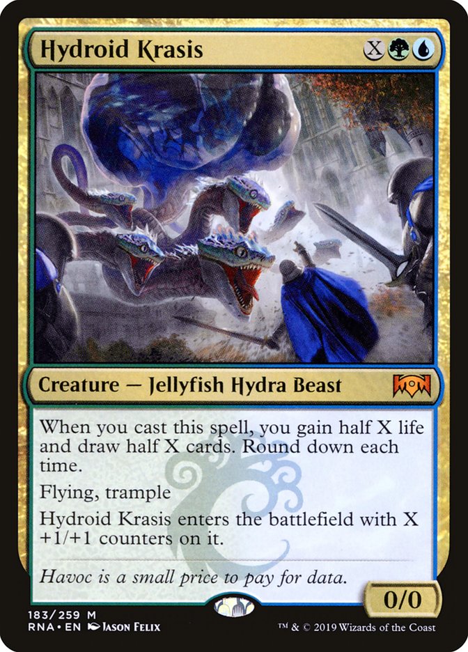 マジック：ザ・ギャザリング - MTG hydroid krasis RNA 英4枚 Hydroid Krasis | Ravnica Allegiance | Star City Games