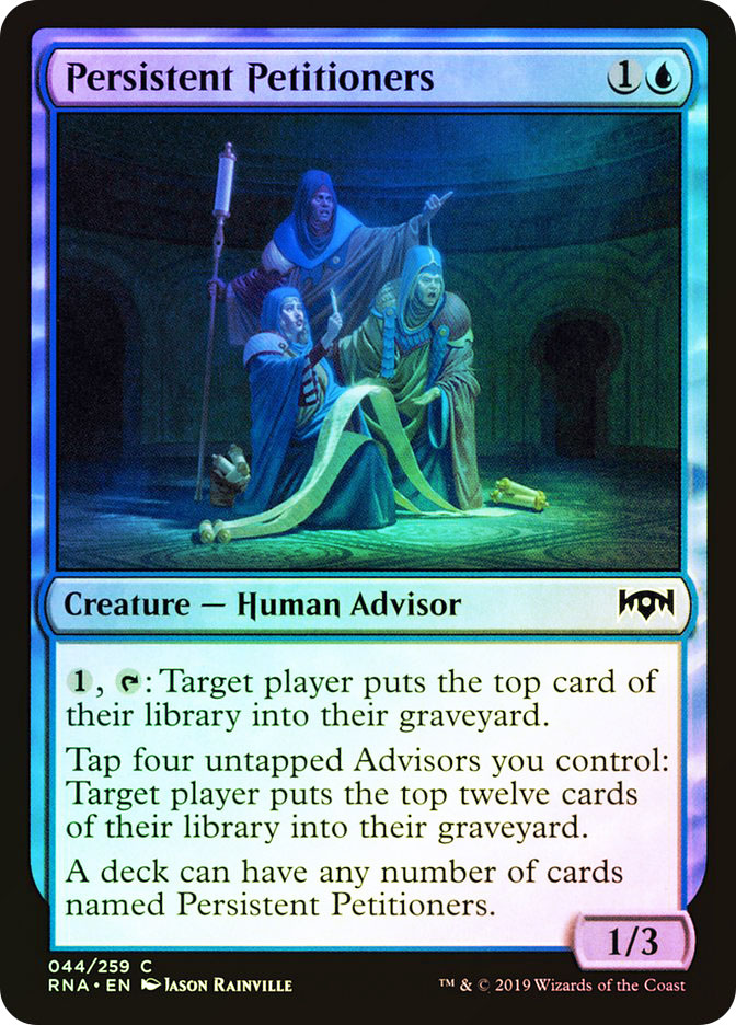 ❤︎❤︎ 美品‼️MTG Persistent Peritioners❤︎❤︎ Persistent Petitioners | Ravnica Allegiance | Star City Games