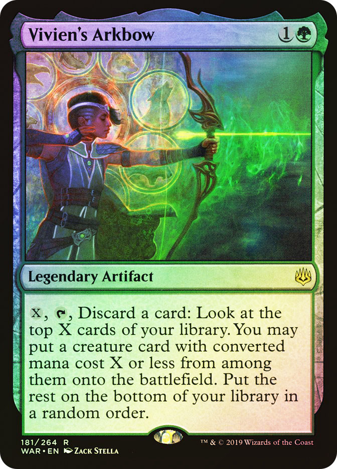 MTG ビビアンのアーク弓　日　エラー ViviensArkbow__06455.