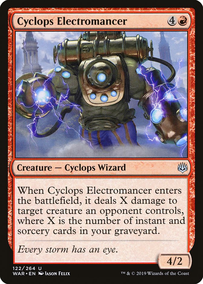 Cyclops Electromancer | War of the Spark | Star City Games