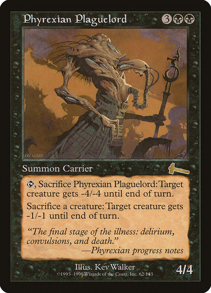 【Foil】ファイレクシアの疫病王/Phyrexian Plaguelord 日)ファイレクシアの疫病王 / Phyrexian Plaguelord【PVSC】 No