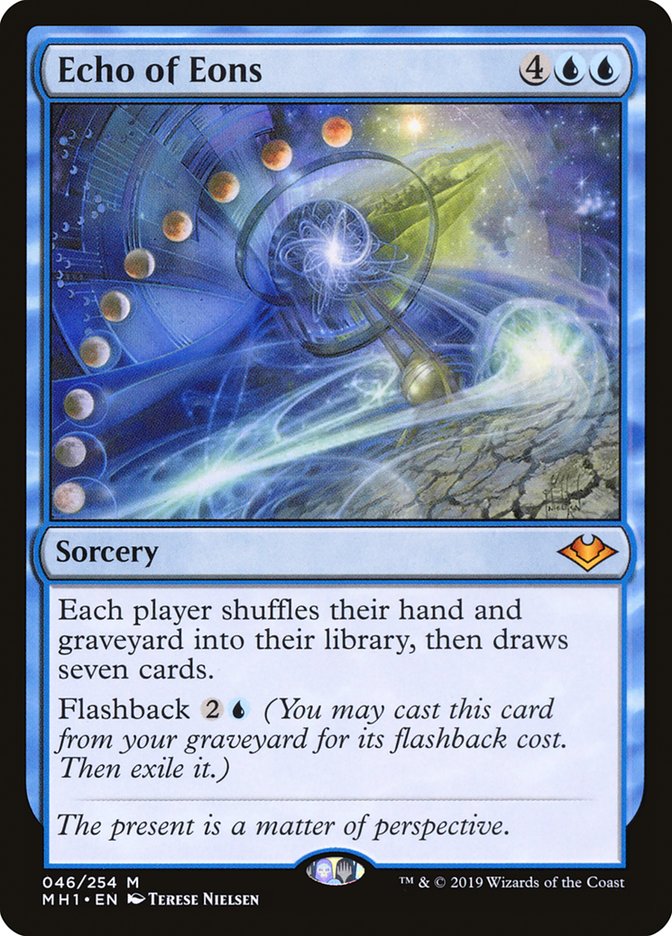 mtg echo cards MtG Modern Horizons Mythic Rare Echo of Eons #46
