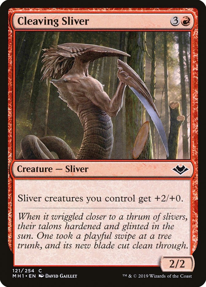 new sliver cards mtg Magic The Gathering Trading Card Game Premium Deck Series Slivers Single Card Uncommon Hibernation 12 Sliver creatures you control have When this creature enters the battlefield Magic the Gathering [182] Modern