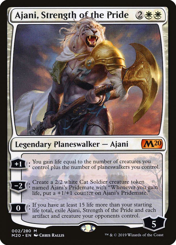 Ajani, Strength of the Pride | Core Set 2020 | Star City Games