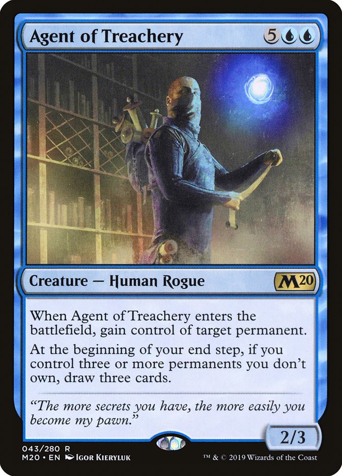 mtg treachery cards Agent of #2005 Holo from Secret Lair Drop (SLD) Proxy Human Rogue Steam Workshop::MTG Treachery Card Set
