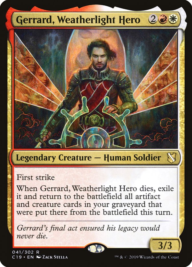 Gerrard, Weatherlight Hero | Commander 2019 | Star City Games