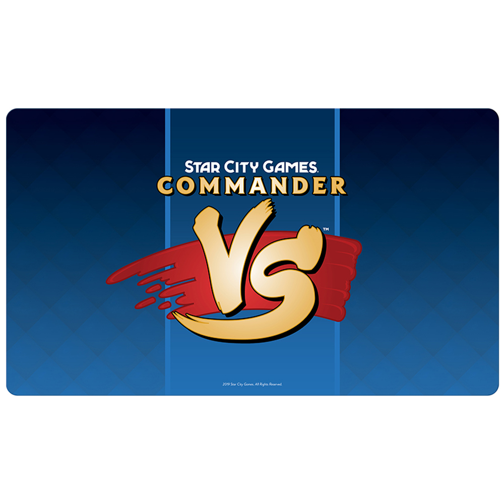 Star City Games Playmat Commander VS | Star City Games