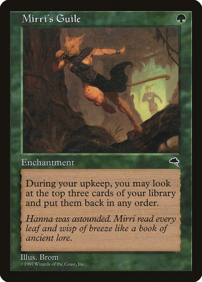 MTG MB2 mirri's guile ミリーの悪知恵 日)ミリーの悪知恵 / Mirri's Guile【TMP】 No.236｜MtG通販