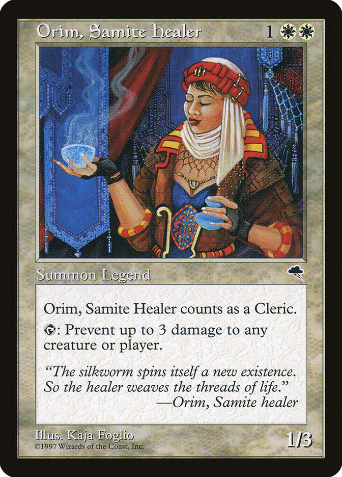 Orim, Samite Healer | Tempest | Star City Games