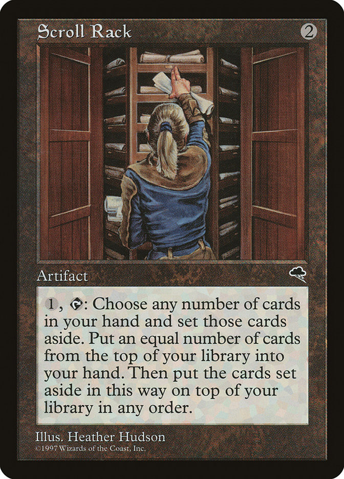MTG Scroll Rack 英語版 マジックザギャザリング AB4CE0E3DE8145D017151E42F134D0