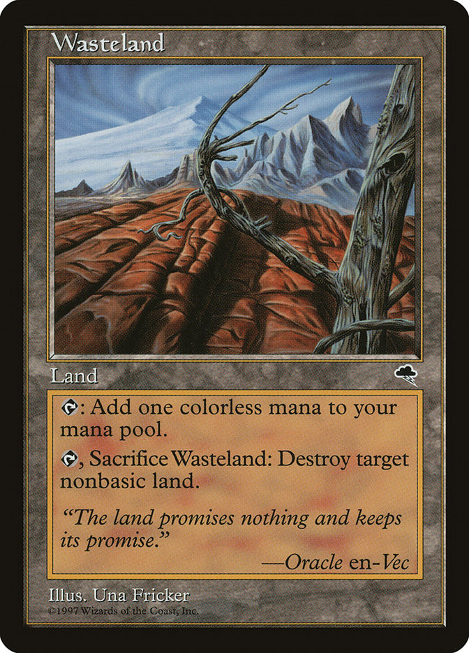 【MTG】Wasteland 4枚セット(TMP) Wasteland | Tempest | Star City Games
