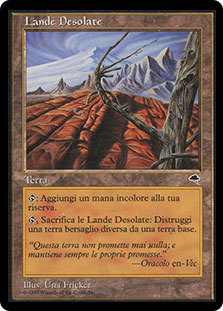 MTG bad lands イタリア語 1枚 Wasteland__18270.1590612152.