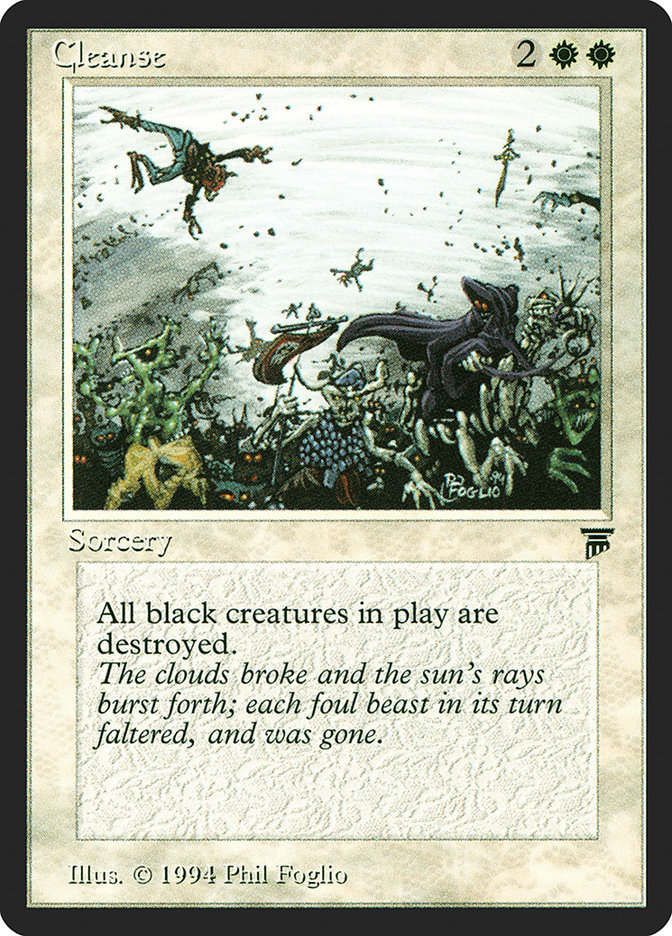 MTG cleanse led 英語版 Cleanse | Legends | Star City Games