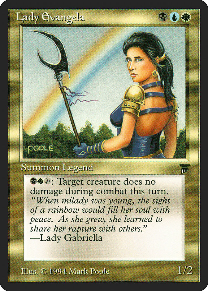 【再録禁止】MTG Lady Evangela 英語版 Lady Evangela (Masters Edition III English) | Magic: The