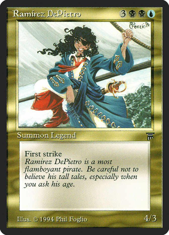 MTG LEG Ramirez DePietro 英語 Ramirez DePietro | Legends | Star City Games